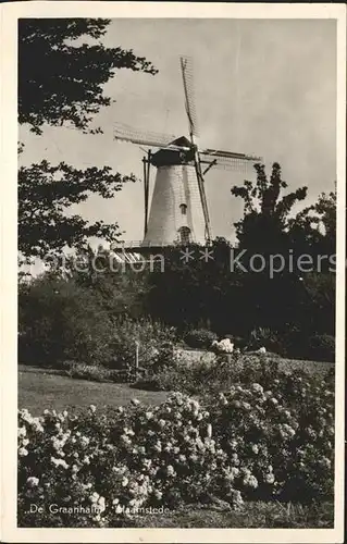 Haamstede De Graanhalm Molen Windmuehle Kat. Burgh Haamstede