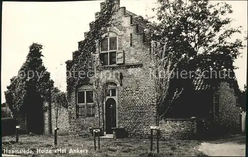 Haamstede Huize Het Anker Giebelhaus Kat. Burgh Haamstede