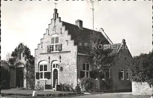 Haamstede Oude Anker Giebelhaus Kat. Burgh Haamstede