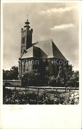 Haamstede Ned Herv Kerk Kirche Kat. Burgh Haamstede