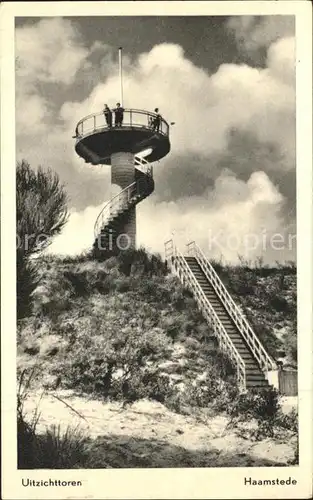 Haamstede Uitzichttoren Aussichtsturm Kat. Burgh Haamstede