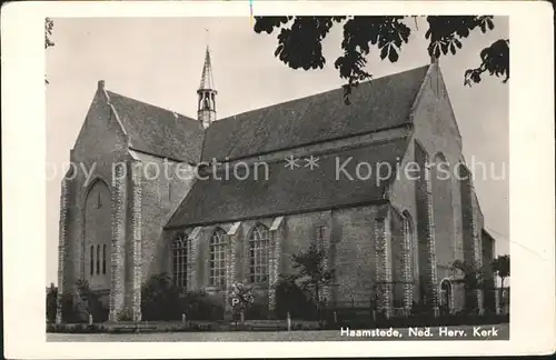 Haamstede Ned Herv Kerk Kirche Kat. Burgh Haamstede