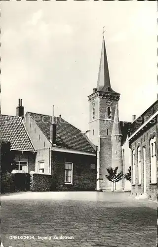 Dreischor Ingang Zuidstraat Kerk Kirche