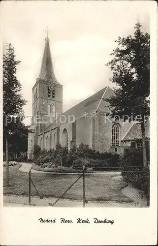 Domburg Ned Herv Kerk Kirche Kat. Niederlande