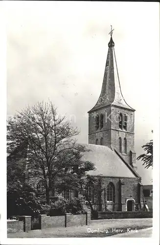 Domburg Herv Kerk Kirche Kat. Niederlande