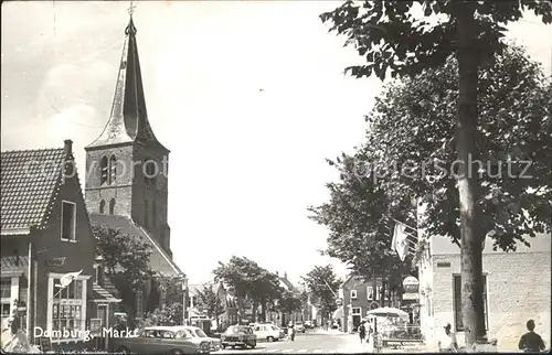 Domburg Markt Kerk Kirche Kat. Niederlande