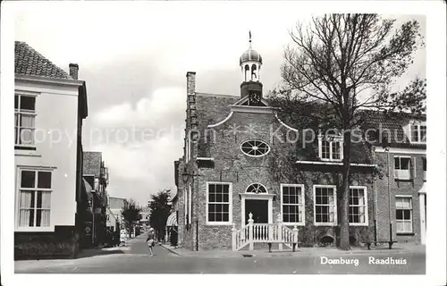 Domburg Raadhuis Rathaus Kat. Niederlande