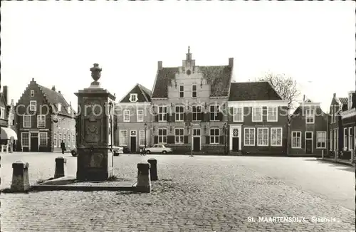 St Maartensdijk Stadhuis Monument Rathaus
