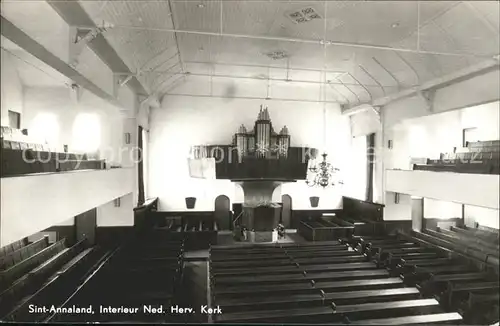 St Annaland Interieur Ned Herv Kerk Orgel