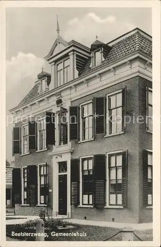 Beetsterzwaag Gemeentehuis Kat. Niederlande