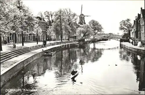 Dokkum Kleindiep Molen Windmuehle