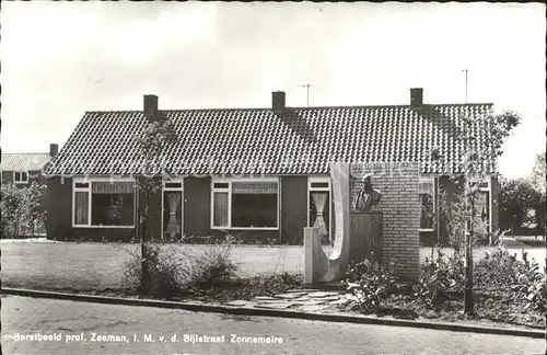 Zonnemaire Borstbeeld Professor Zeeman