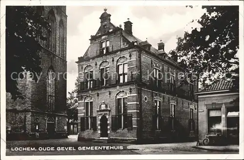 Lochem Oude Gevel Gemeentehuis Rathaus