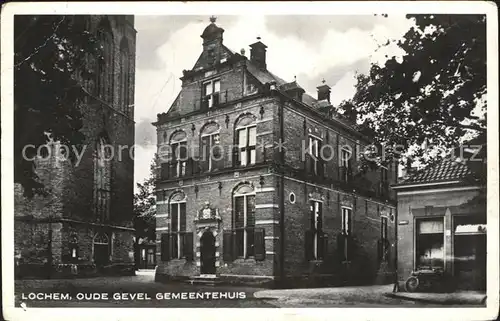 Lochem Oude Gevel Gemeentehuis Rathaus