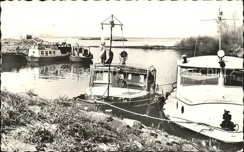 Tolkamer Lobith Rijngezicht Rhein Boot