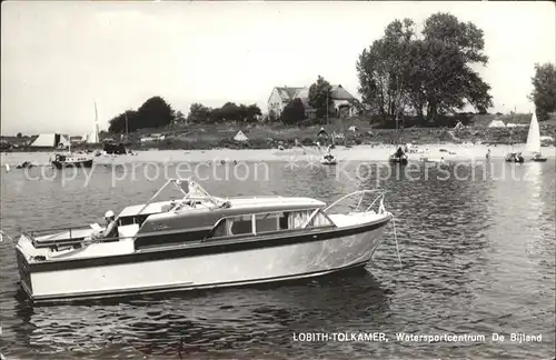 Tolkamer Lobith Watersportcentrum De Bijland Strand Motorboot