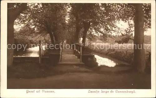 Vaassen Laantje langs de Kasteel Cannenburgh Kat. Niederlande