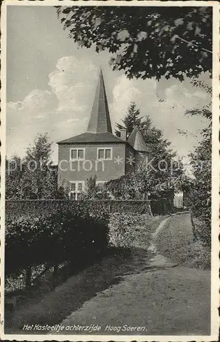 Hoog Soeren Kasteeltje Kat. Apeldoorn