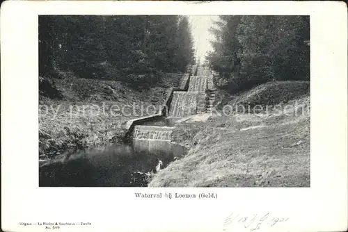 Loenen Waterval Wasserfall Kat. Veluwe