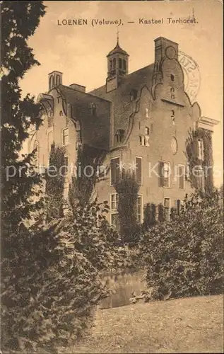 Loenen Kasteel Terhorst Schloss Kat. Veluwe