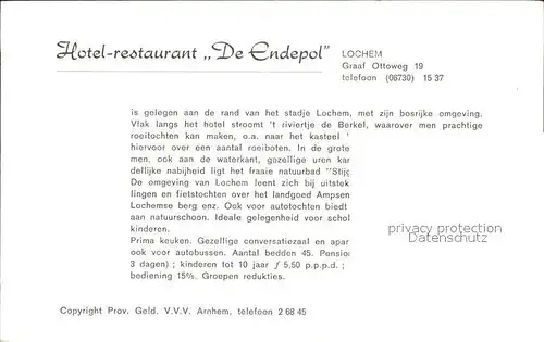 Lochem Hotel Restaurant De Endepol