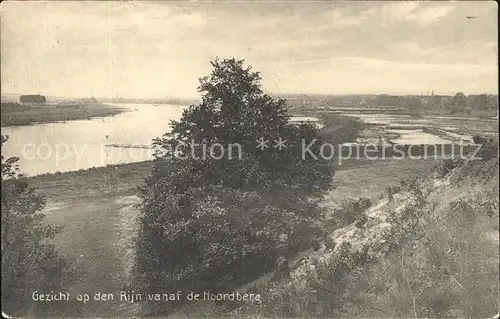 Renkum Gezicht op den Rijn vanaf de Noordberg Rhein