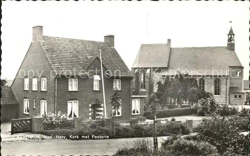 Randwijk Ned Herv Kerk met Pastorie Kirche