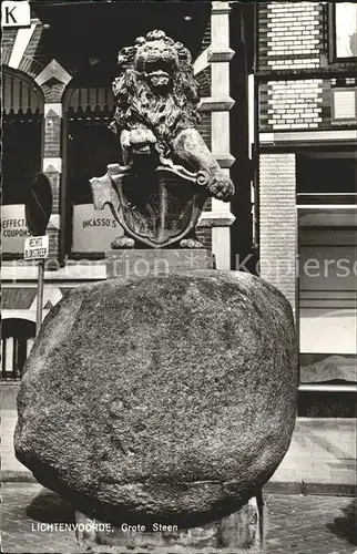 Lichtenvoorde Grote Steen Loewenskulptur