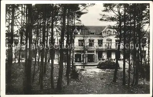 Nunspeet Sanatorium Erica Achterzijde Kat. Nunspeet