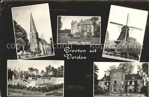 Vorden Kasteel Molen Kerk