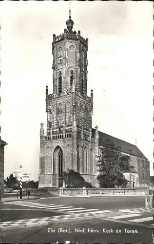 Elst Gelderland Kerk Toren Kat. Overbetuwe