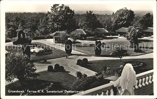 Groesbeek Gelderland Terras Sanatorium Dekkerswald