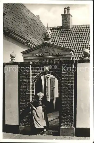 Elburg Weduwenhofje Kat. Niederlande