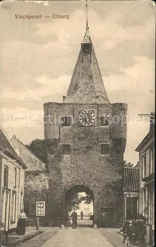 Elburg Vischpoort Kat. Niederlande