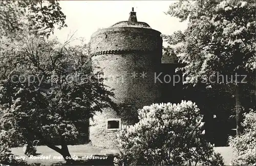 Elburg Rondeel stadsmuur Kat. Niederlande