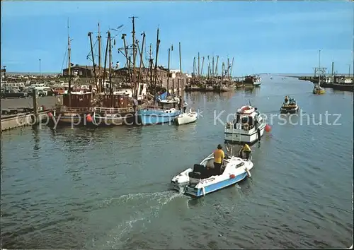 Carolinensiel Harlesiel Ostfriesland Hafen Segelboote Boote Kat. Wittmund