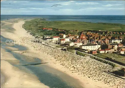 Wangerooge Nordseebad Fliegeraufnahme / Wangerooge /Friesland LKR