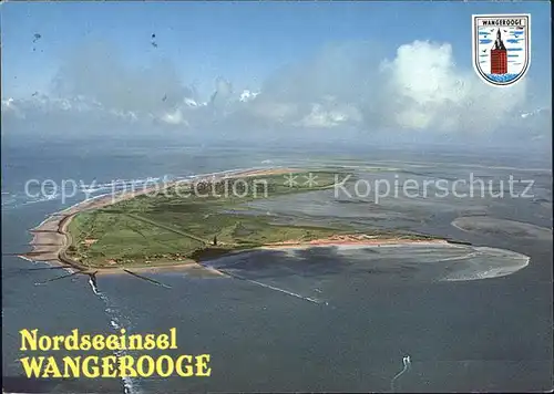 Wangerooge Nordseebad Fliegeraufnahme / Wangerooge /Friesland LKR