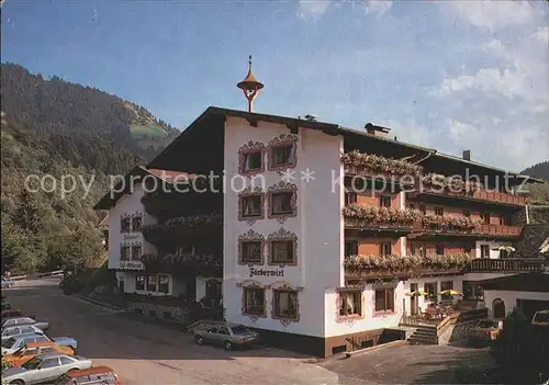 Muehltal Wildschoenau Gasthof Pension Faberwirt Kat. Wildschoenau