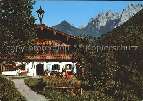 Kufstein Tirol Berghof Pfandl Kat. Kufstein