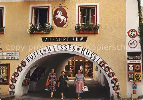 Wolfgangsee Hotel Weisses Roessl Kat. Oesterreich