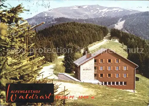 St Stefan Lavanttal Alpengasthof Waldrast Koralpe / Wolfsberg /Unterkaernten