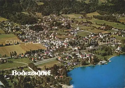 Bodensdorf Steindorf Fliegeraufnahme / Steindorf am Ossiacher See Kaernten /Feldkirchen