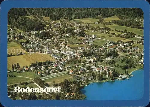 Bodensdorf Steindorf Fliegeraufnahme / Steindorf am Ossiacher See Kaernten /Feldkirchen