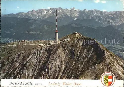 Dobratsch Kaernten Ludwig Walter Haus Alpenpanorama Kat. Oesterreich