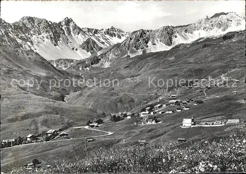 Arosa GR Bergkirchli Innerarose mit Rothorn Kat. Arosa