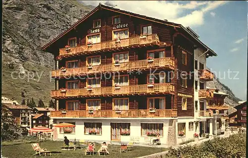 Zermatt VS Hotel Chesa Valese Garni Kat. Zermatt