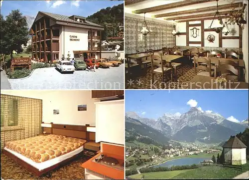 Engelberg OW Hotel Garni Belmont Gastraum Zimmer Panorama Kat. Engelberg