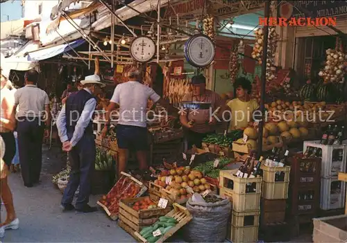 Heraklion Iraklio Markt Kat. Insel Kreta