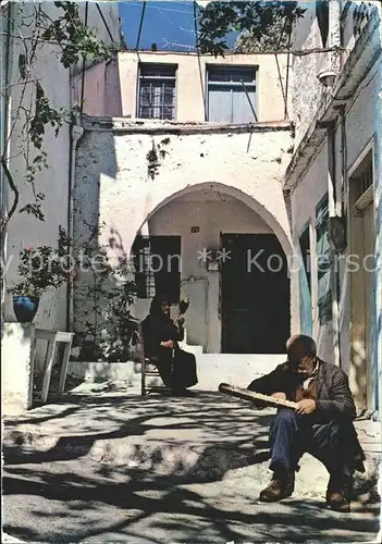 Kreta Crete Laendliches Leben Kat. Insel Kreta